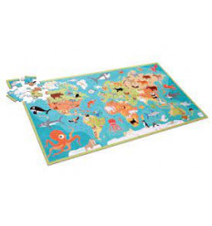 PUZZEL XXL 100P DIEREN VAN DE WERELD 221