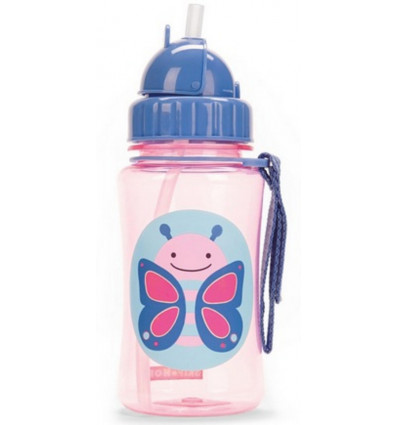 ZOO STRAW BOTTLE BUTTERFLY 22