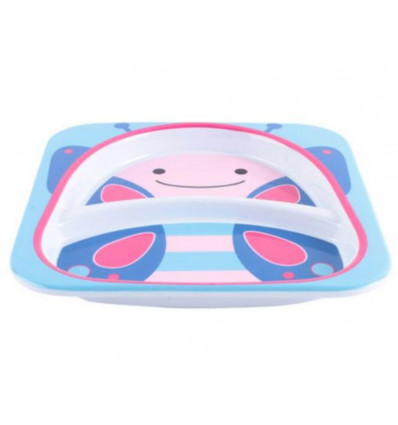 ZOO DIVIDED PLATE BUTTERFLY 202