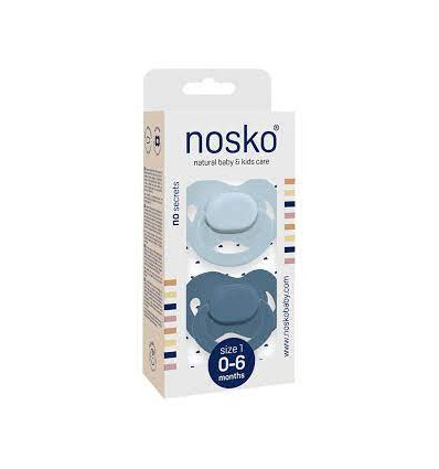 FOPSPEEN 0-6M BABY BLUE + WHALE BLUE 22