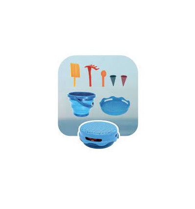 7 IN 1 SAND TOYS BLUE 22