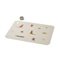 JUDE PLACEMAT AUSSI/SEA SHELL MIX 22