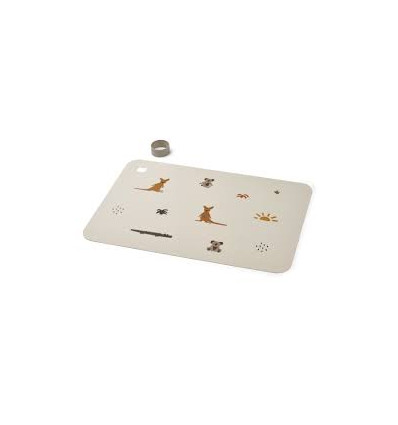 JUDE PLACEMAT AUSSI/SEA SHELL MIX 22
