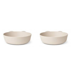 SOLINA BOWL 2-PACK RABBIT SANDY 22