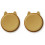 MAE PLATE 2P RABBIT/GOLDEN CARAMEL 22