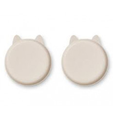 MAE PLATE 2-PACK RABBIT SANDY 22