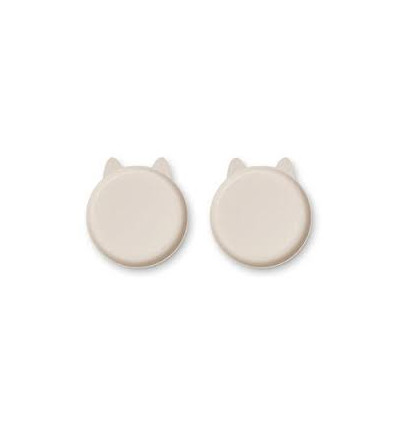 MAE PLATE 2-PACK RABBIT SANDY 22