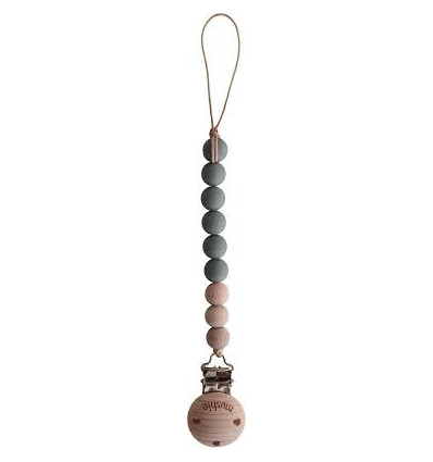 EVA PACIFIER CLIP DRIED THYME 25