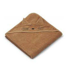 AUGUSTA HOODED TOWEL CAT/ALMOND 21