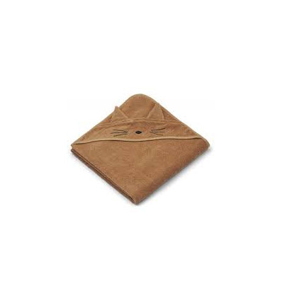 AUGUSTA HOODED TOWEL CAT/ALMOND 21