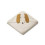 AUGUSTA HOODED TOWEL DOG SANDY 21