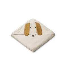AUGUSTA HOODED TOWEL DOG SANDY 21