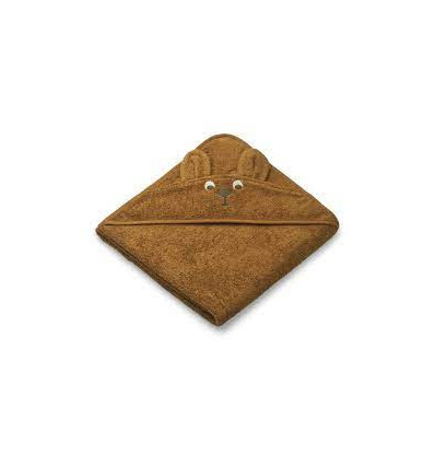 AUGUSTA HOODED TOWEL KANGAROO/CARAMEL 22