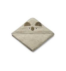 AUGUSTA HOODED TOWEL KOALA/MIST 22
