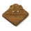 ALBERT HOODED TOWEL KANGAROO/CARAMEL 22