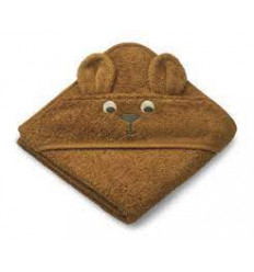 ALBERT HOODED TOWEL KANGAROO/CARAMEL 22