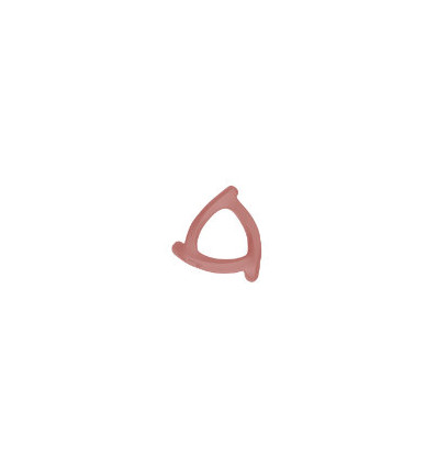 ANNEAU DENTITION SILIC. ROUGE 24