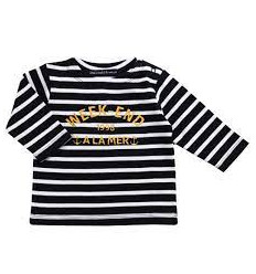 LOUBINE MARINIERE BLANC/NAVY 4A