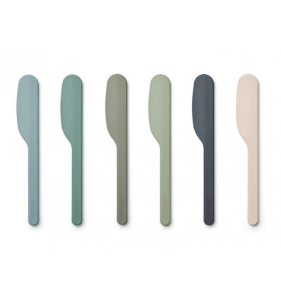 DAVIS KNIFE 6-PACK SEA BLUE MULTI MIX 22