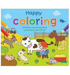 HAPPY COLORING DIEREN V.D. BOERDERIJ 22