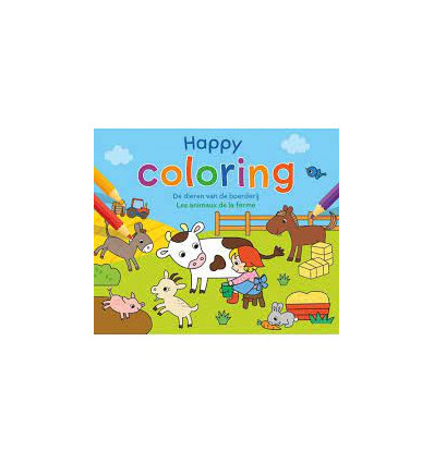HAPPY COLORING DIEREN V.D. BOERDERIJ 22
