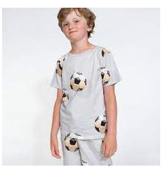 FUSSBALL GREY T-SHIRT KIDS 116