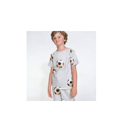 FUSSBALL GREY T-SHIRT KIDS 164