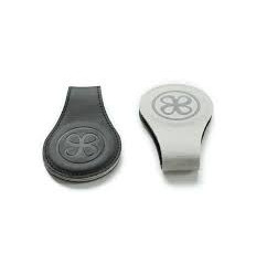 LEATHER CLIPS BLACK BLACK/GREY 24