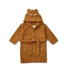 LILY BATHROBE KANGAROO/CARAMEL 5-6Y 22