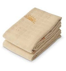 LEWIS MUSLIN CLOTH 2P SUNSET/SAFARI 22