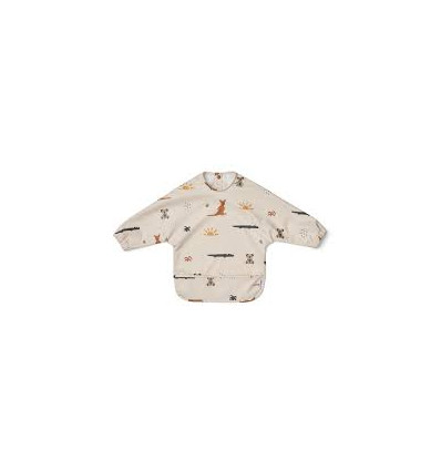 MERLE CAPE BIB AUSSIE/SEA SHELL MIX 22