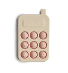 MUSHIE PHONE PRESS TOY BLUSH