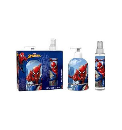 SPIDERMAN SET HANDSOAP 500ML+EDT 150ML