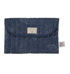 BAGATELLE POUCH GOLD/NIGHT BLUE 22