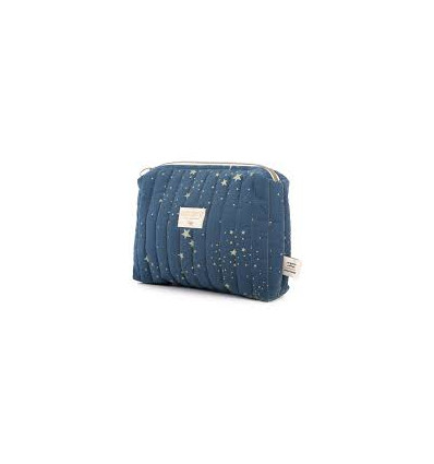 TRAVEL VANITY CASE GOLD/NIGHT BLUE 22