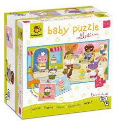 8 DUBBELZIJDIGE PUZZELS PUPPIES 221