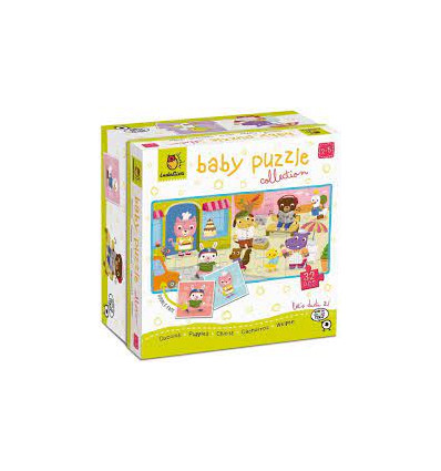 8 DUBBELZIJDIGE PUZZELS PUPPIES 221