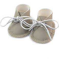 GRIJZE POPPEN SCHOENEN 21CM 221