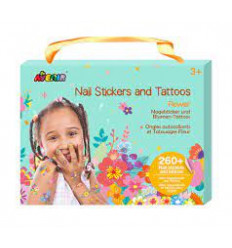 AVENIR NAIL STICKERS&TATTOOS BLOEMEN 223