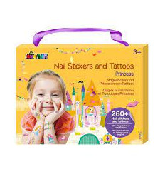 AVENIR NAIL STICKERS&TATTOOS PRINSES 223