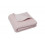 COUV.BERCEAU BASIC KNIT PINK/FLEECE 221