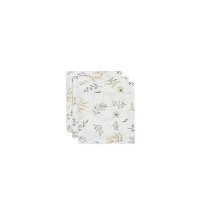 SERVIETTE GAZE COTON WILD FLOWERS 22