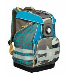 SCHOOL BAG DINO SLATE SLATE 8