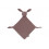 SPEENDOEKJE BUNNY EARS CHESTNUT 22