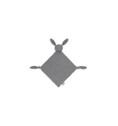SPEENDOEKJE BUNNY EARS STORM GREY 22