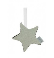 DOUDOU ATTACHE TETINE MOSS CHECKER 25