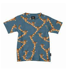 GIRAFFE BLUE T-SHIRT KIDS 104