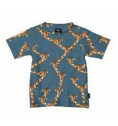 GIRAFFE BLUE T-SHIRT KIDS 116