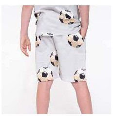 FUSSBALL GREY SHORTS KIDS 128