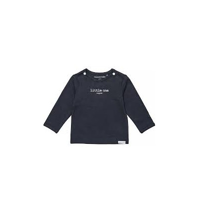 U TEE LS HESTER TEXT CHARCOAL 44 21